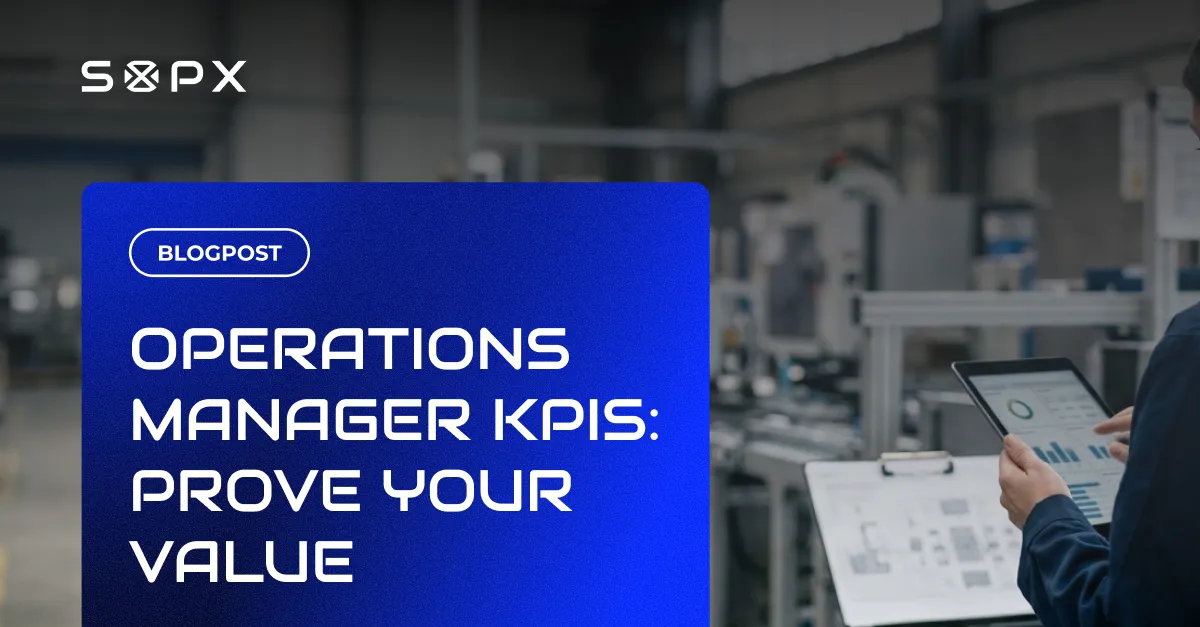 Operations manager reviewing a KPI dashboard that tracks the savings and resolved issues that prove their value.