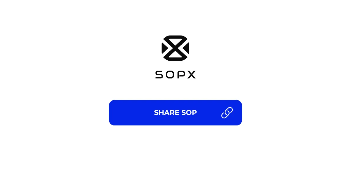 Worker scanning QR code to access SOP on phone.